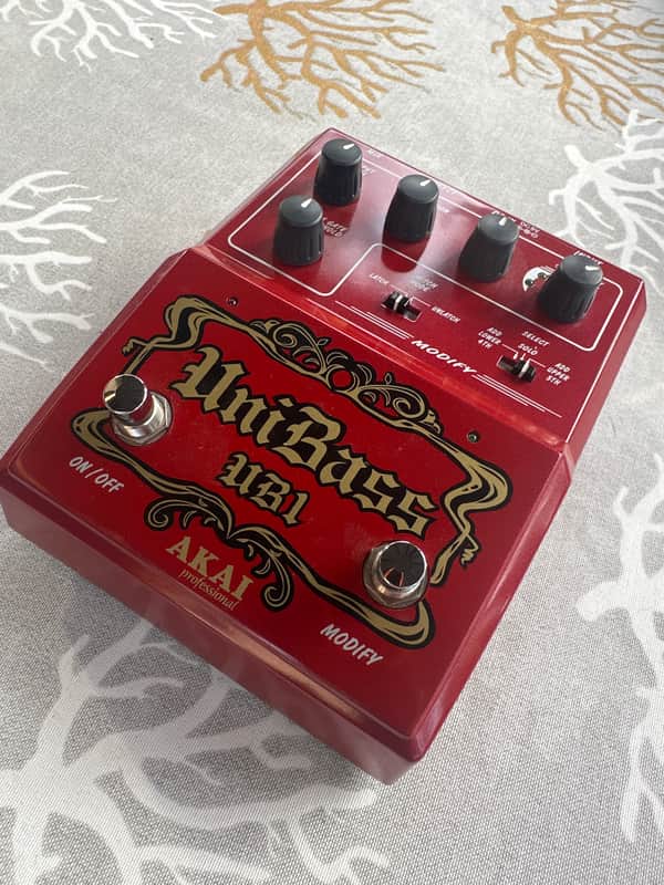 Akai UniBass UB1 Harmonized Bass Distortion | Reverb