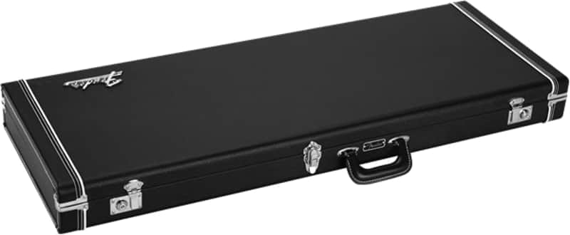 Fender Classic Series Wood Jazzmaster / Jaguar Guitar Case Black image 1