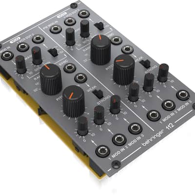 BEHRINGER 112 DUAL VCO MODULO EURORACK SYSTEM 100 DUE OSCILLATORI 18 CONTROLLI image 1