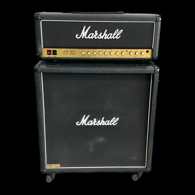 Marshall JCM 800 Lead Series Model 2210 100-Watt Head w/ 1960B Cab - Used image 1