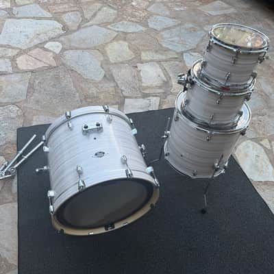 Pearl Export 4pc Drum Set kit in Slipstream White image 7