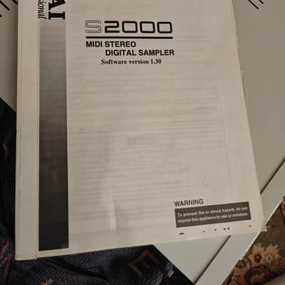 Akai S2000 MIDI Stereo Digital Sampler - White image 7