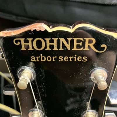 Hohner Arbor Series Single Cut Copy, late 1980's/1990/s sunburst image 3