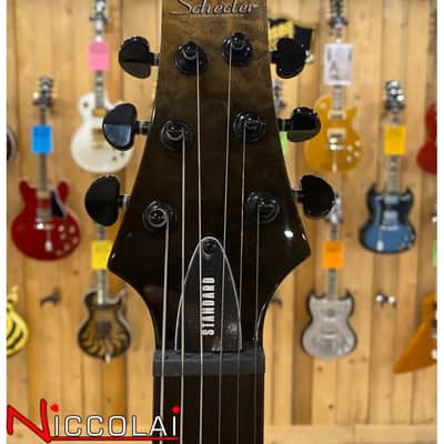 Schecter C-1 STANDARD BLACK FADE BURST BURL image 6