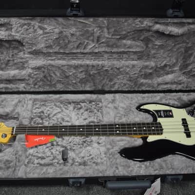 Fender American Pro II Jazz Bass (4 String), Black with Rosewood image 7