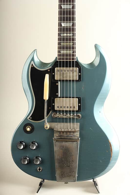 1964 Gibson SG Pelham Blue Maestro Murphy Lab Heavy Aged Left Handed image 1