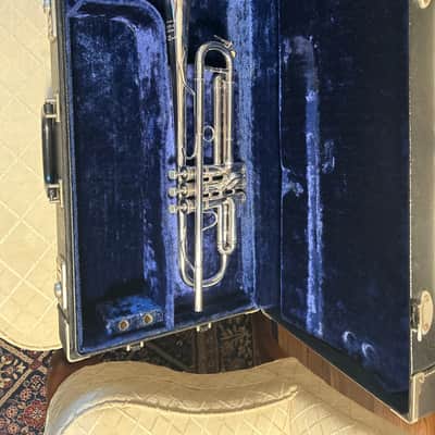 Benge Los Angeles B flat (Bb) Silver Plated Model 3X with standard 3 bell image 8