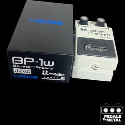 Boss BP-1W Booster / Preamp Waza Craft 2023 - Present - White - X16484 image 2