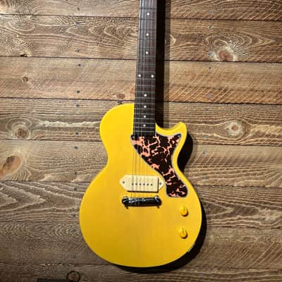 Epiphone Les Paul JR Custom Shop 2011 - TV Yellow, Upgraded w/Hard Shell Tweed Case image 1