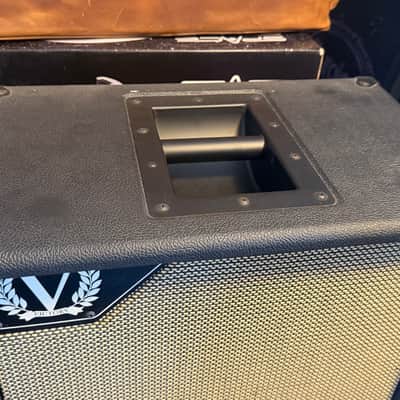 Victory Amps V212-VV 120-Watt 2x12" Guitar Speaker Cabinet 2014 - Black with S&P cloth image 2