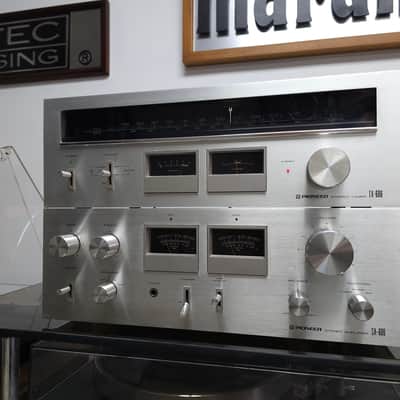 Pioneer SA-606 Amplifier and TX-606 Tuner Operational Rare image 10
