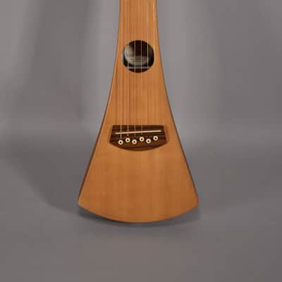 2010 Martin Backpacker Steel String Travel Guitar Natural w/Gig Bag image 2