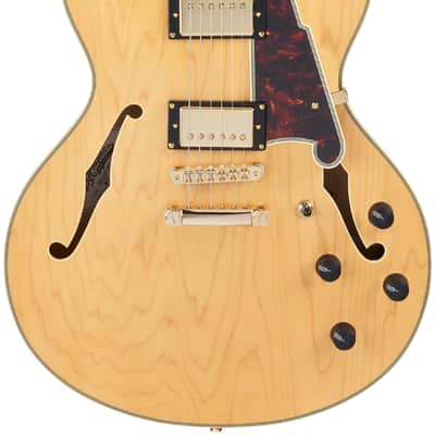 D'Angelico Deluxe DC Satin Honey w/Case image 1