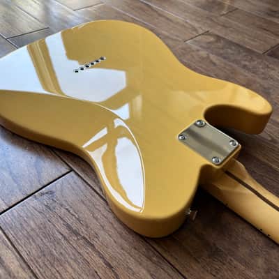 Mint 2024 Fender MIJ FSR Hybrid II Telecaster with Maple Fretboard Transparent Blonde image 12