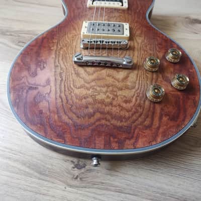 Handmade LP-Style Custom Guitar - One-Piece Mahogany, Gotoh, Schaller, TV Jones, DiMarzio image 2