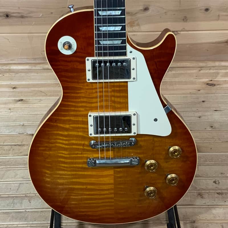 Gibson Custom Shop 2010 50th Anniversary 1960 Les Paul Standard Reissue V2 Gold Book Electric Guitar USED - Cherry Sunburst image 1