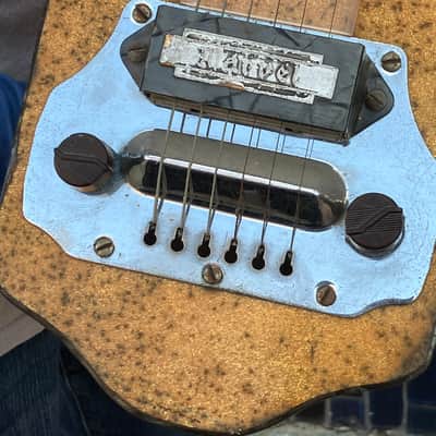 Marve Lap steel ‘40’s  - Gold Sparkle image 4