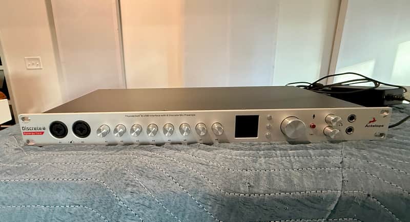 Antelope Audio Discrete 8 Synergy Core Thunderbolt / USB Audio Interface with Onboard DSP 2019 - Present - Silver image 1