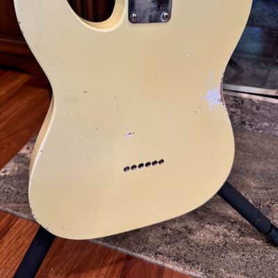 2014 Fender Telecaster (Partscaster) New Custom Build in Olympic White w/HSC image 5