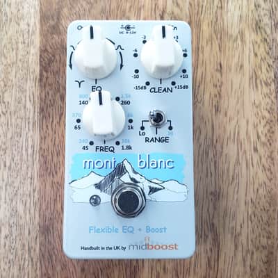 Handbuilt boutique flexible EQ pedal with Clean Boost/Cut image 2