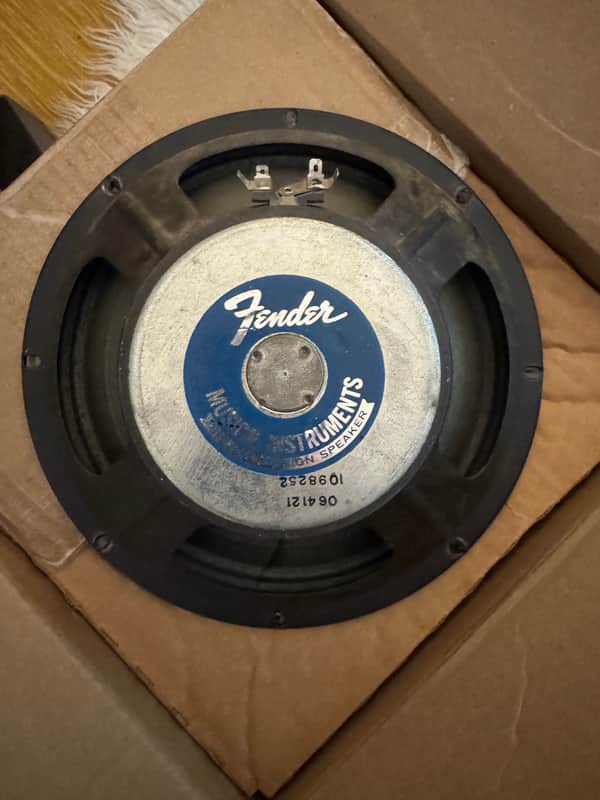 Vintage Speaker 10” Fender 80’s Guitar Amp image 1