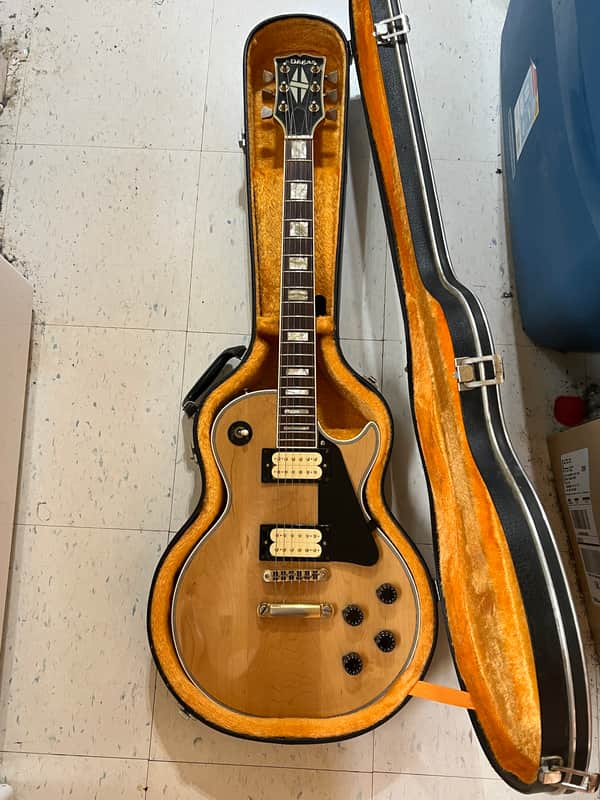 El Degas Les Paul style guitar Late 70’s - local pickup only image 1