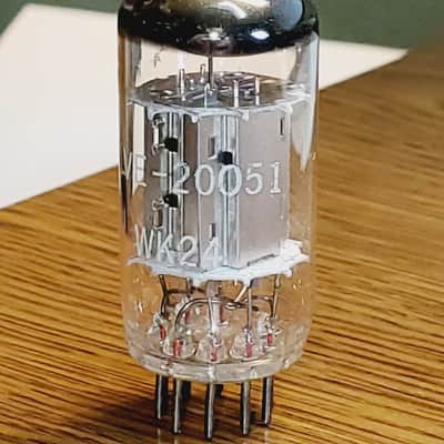 12AX7/ECC83 Ei/Telefunken Chrome Plate MaxiPreAmp2/TV-7 tested (1) tube lot image 1