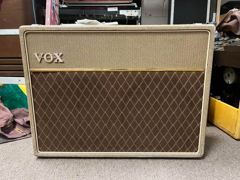 Vox Fawn AC-30 1961 Vintage Guitar Amplifier Combo - Local Pickup Only image 1