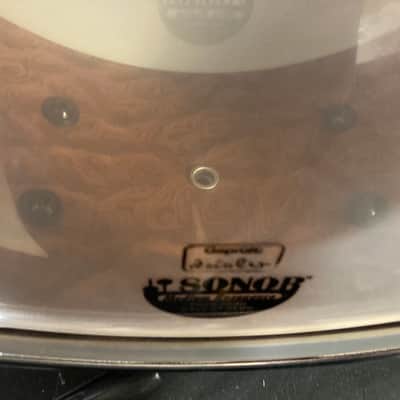 Sonor 5x14" SSD 10 1405 SDW 2, Steve Smith Signature, 40th Anniversary Snare Drum, with Case. #1 of 77!! image 24