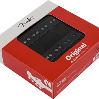 Fender Pure Vintage '62 4-String J-Bass Pickup Set, Black image 2
