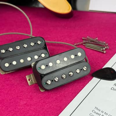 General Vintage Tone  1957 - 1958 Nos Wire Belden PAF Humbuckers Double Black Celullose acetate CAB for les Paul ®️ SG ®️ image 9