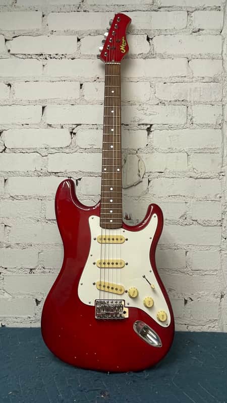 Memphis Stratocaster MIJ Electric Guitar c.1980 | Fresh Setup | Original Pickups | Candy Apple Red image 1