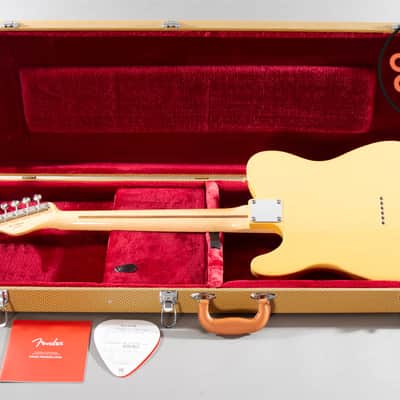 2020 Fender MIJ Japan Heritage ’50s Telecaster Butterscotch Blonde w/ Tweed HSC image 6