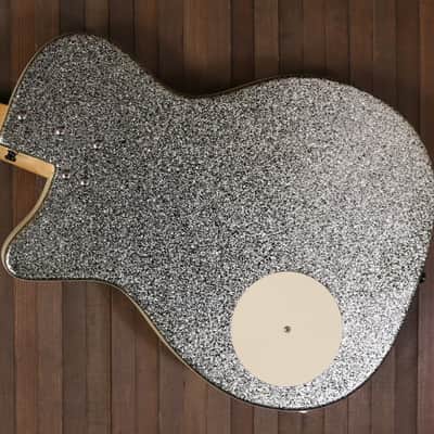 Danelectro U-3 U3 Silver Sparkle Top image 8
