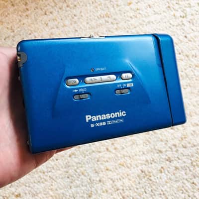 PANASONIC S40 Walkman Cassette Player, RARE BLUE ! Tested & Working ! image 2