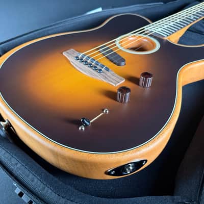 Fender Acoustasonic Player Telecaster Rosewood - Shadow Burst image 4