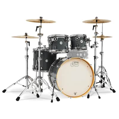 DW Design Series 4-piece Shell Pack - Steel Grey image 8