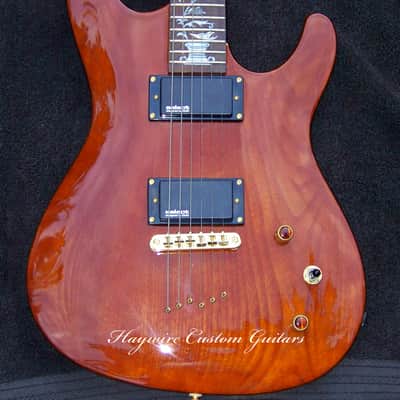 3/4 Size Cherry Lightweight 6.5 lb. Strat + 24.75 Gibson Scale Inlaid Neck + Thin Close Fitting Body + Gold Hardware+ 2 EMG Select Humbucker Pickups +Tune-O-Matic Bridge + Leveled & Crowned 6550 Frets with Low Action! image 8
