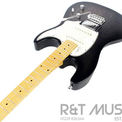 Godin Session SG MN Electric Guitar in Blackburst image 5