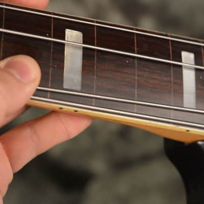 Hohner Vintage Lawsuit Jazz Bass  1975 3 Tone Sunburst Fretless Jaco Pastorius Conversion w Hardcase image 10