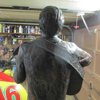 AEI Music Network Bill Haley bronze statue 1980 image 6
