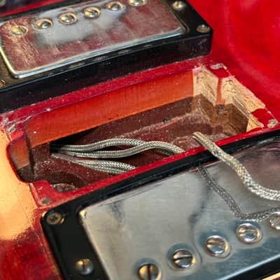 Gibson Custom Les Paul  1970 - Cherry -VIDEO- Cherry 3 Pat No Sticker pickups image 15