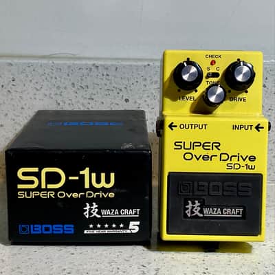 Boss SD-1W Super Overdrive Waza Craft image 1