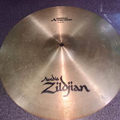 Zildjian 16" A Series Medium Thin Crash Cymbal 1982 - 2012 - Traditional image 1