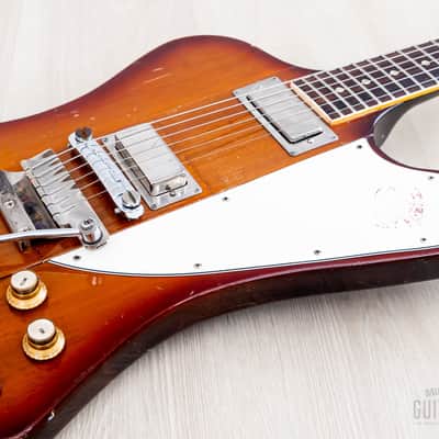 1965 Gibson Firebird III Reverse Body Vintage Guitar Sunburst w/ Case image 6