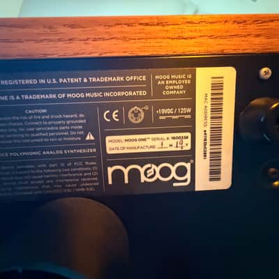 Moog One 16-Voice Analog Synthesizer #338 — DISCONTINUED Flagship | Excellent | Full Kit image 3