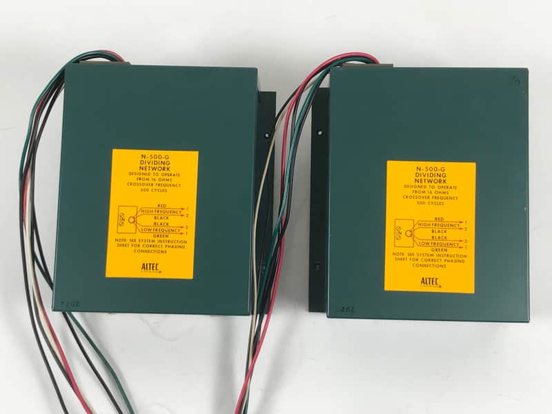 Altec N-500-G Dividing Network Crossover Pair | Reverb