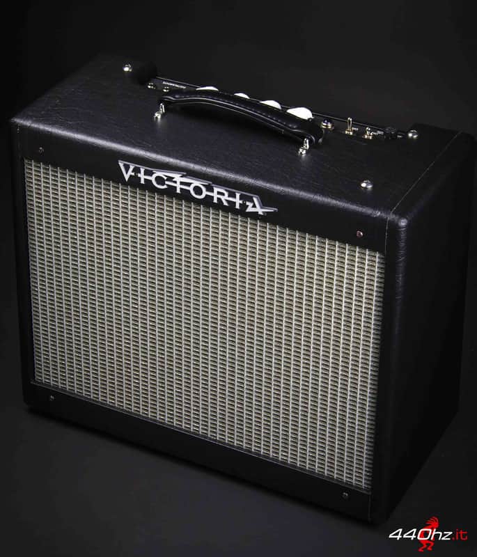 Victoria Club Deluxe 1x12 Combo Black Tolex 230V - Fender '60s Deluxe Reverb Style image 1
