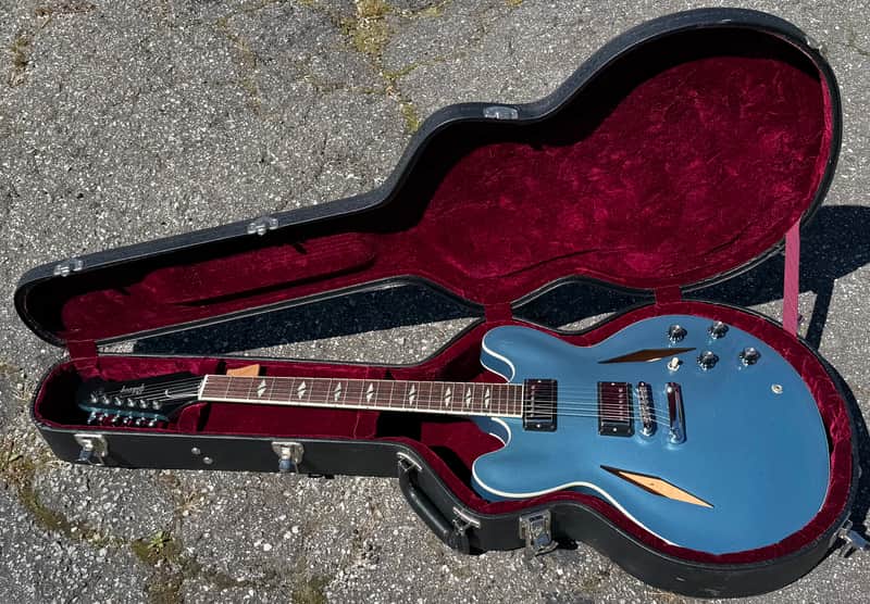 2014 Gibson Limited Edition Dave Grohl Signature DG-335 W/OHSC Pelham Blue ES-335 Foo Fighters