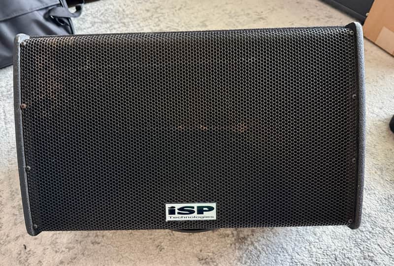 Made in USA ISP Technologies Vector FS8 175-watt Full Spectrum FRFR Powered Cabinet Monitor Speaker for Amp Modelers - 2020s - Black image 1
